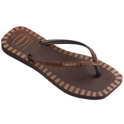 Imagem de Chinelo Havaianas Slim Square Glitter Contour - Feminino