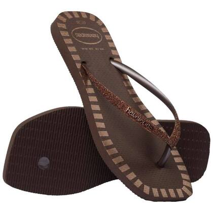 Imagem de Chinelo Havaianas Slim Square Glitter Contour - Feminino