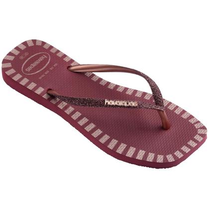 Imagem de Chinelo Havaianas Slim Square Glitter Contour