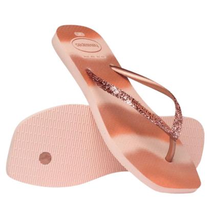 Imagem de Chinelo Havaianas Slim Square Glitter Party