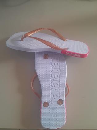 Imagem de Chinelo Havaianas Slim Square Tira Fina Ponta Quadrada