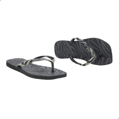 Imagem de Chinelo Havaianas Slim Square Velvet Preto