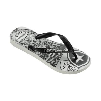 Imagem de Chinelo Havaianas Top Botafogo Oficial Times Original Unissex Adulto Confortável