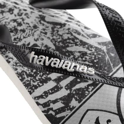 Imagem de Chinelo Havaianas Top Botafogo Oficial Times Original Unissex Adulto Confortável