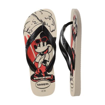 Imagem de Chinelo Havaianas Top Disney Mickey e Sua Turma Original Unissex Infantil Confortável
