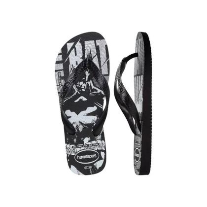 Imagem de Chinelo Havaianas Top Herois DC Logomania Batman Comic Original Unissex Adulto Confortável