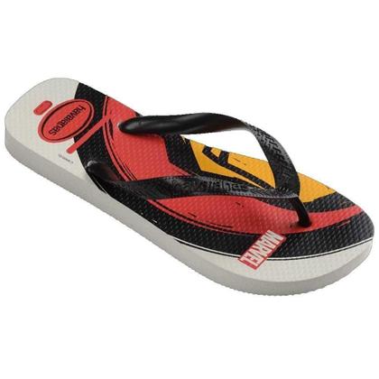 Imagem de Chinelo Havaianas Top Marvel Logomania Branco - 35/36