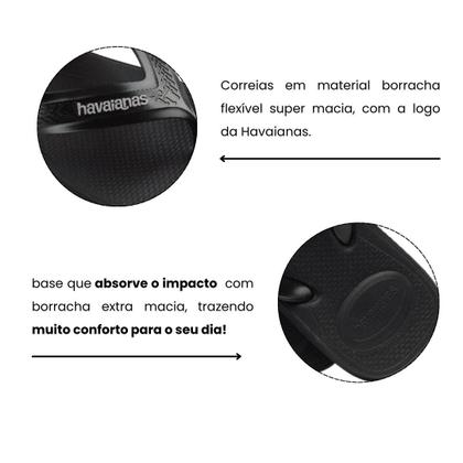 Imagem de Chinelo Havaianas Top Max Comfort Masculino Tiras Largas