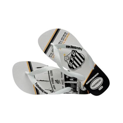 Imagem de Chinelo Havaianas Top Santos Oficial Times Original Unissex Adulto Confortável