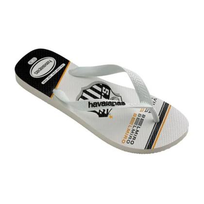 Imagem de Chinelo Havaianas Top Santos Oficial Times Original Unissex Adulto Confortável