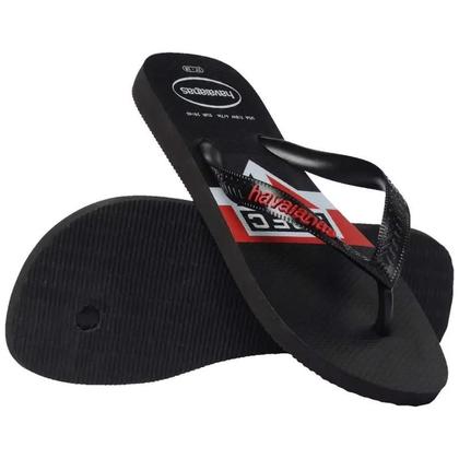 Imagem de Chinelo Havaianas Top Times São Paulo - Masculino - Preto -