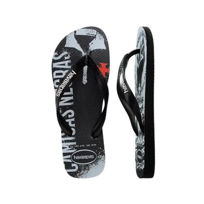 Imagem de Chinelo Havaianas Top Vasco Oficial Times Original Unissex Adulto Confortável