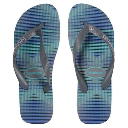 Imagem de Chinelo Havaianas Trend Cinza Aço com Cinza