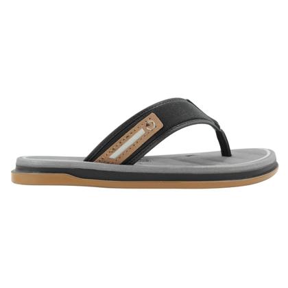 Imagem de Chinelo Infantil Cartago Malaga Sport Preto/Cinza