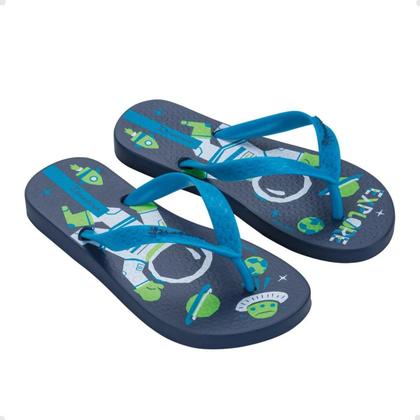 Imagem de Chinelo Infantil Dedo Grendene Fantasia Azul