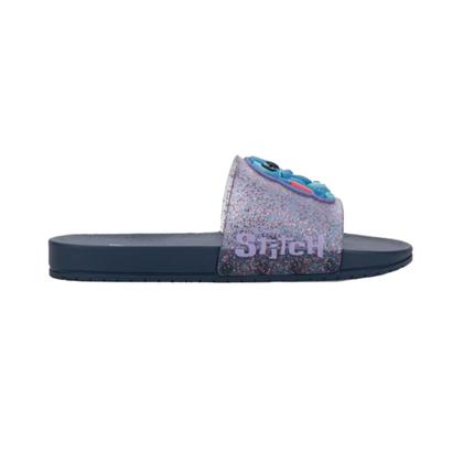 Imagem de Chinelo Infantil Disney Mania Stich Azul Lilás Grendene Kids 22994-BE809