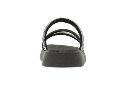 Imagem de Chinelo Infantil Flatform Molekinha com tiras em Strass 2358.100