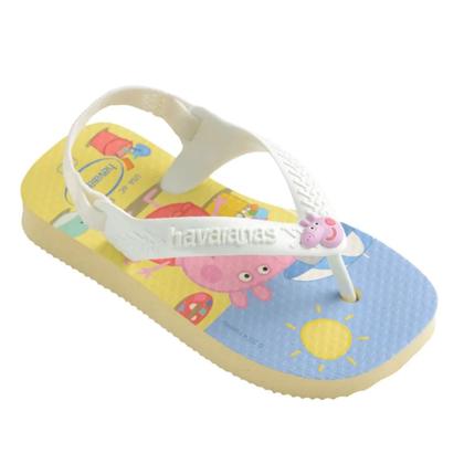 Imagem de Chinelo Infantil Havaianas Baby Peppa Pig com Elástico