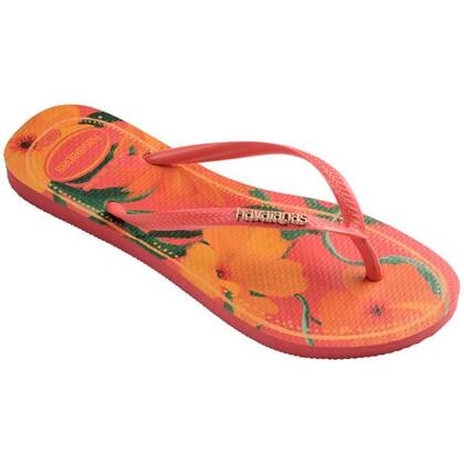 Imagem de Chinelo Infantil Havaianas Slim Tropical Estampa Floral