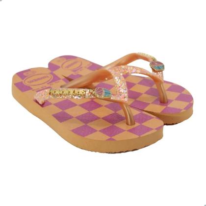 Imagem de Chinelo Infantil Menina Havaianas Kids Slim Glitter II