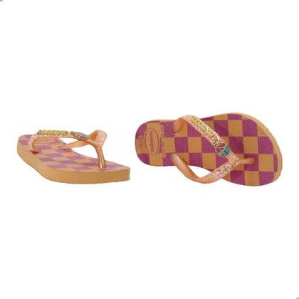 Imagem de Chinelo Infantil Menina Havaianas Kids Slim Glitter II