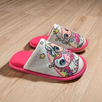 Imagem de Chinelo Infantil Menina Quarto Conforto Princesa Europa