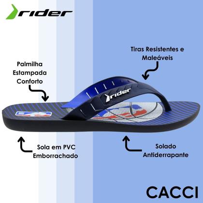 Imagem de Chinelo Infantil Menino De Dedo Kids Street Nba Rider