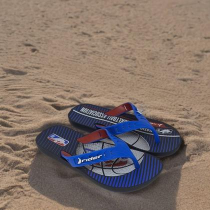 Imagem de Chinelo Infantil Menino De Dedo Kids Street Nba Rider