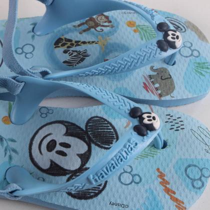 Imagem de Chinelo Infantil Menino Havaianas Classics. Azul