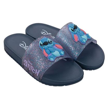 Imagem de Chinelo Infantil Slide Stitch Minnie Personagens Disney Macio 22994