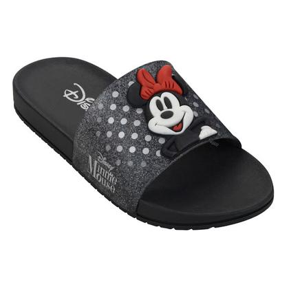 Imagem de Chinelo Infantil Slide Stitch Minnie Personagens Disney Macio 22994