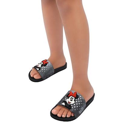 Imagem de Chinelo Infantil Slide Stitch Minnie Personagens Disney Macio 22994