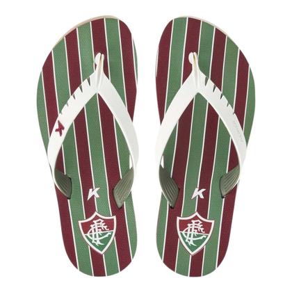 Imagem de Chinelo Kenner Collab Fluminense Red Pvc Masculino Vermelho