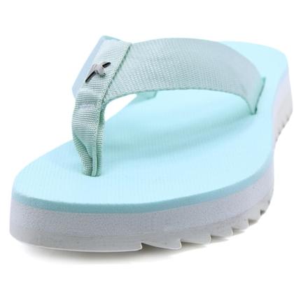Imagem de Chinelo Kenner Kyra Essence Pro Flatform Feminino - Azul Claro e Branco