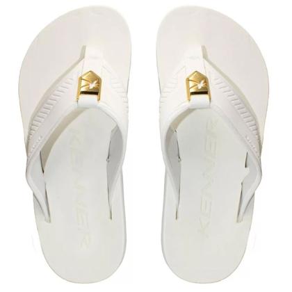 Imagem de Chinelo Kenner Masculino Kivah Slot Branco