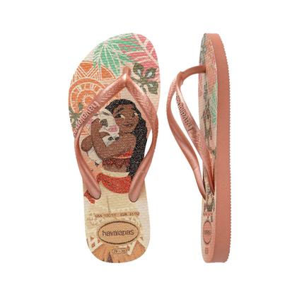 Imagem de Chinelo kids slim princess havaianas infantil