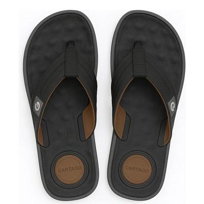 Imagem de Chinelo Masculino Adulto Cartago Alabama Original Super Confortável e Massageador Sola Ortopédica Original
