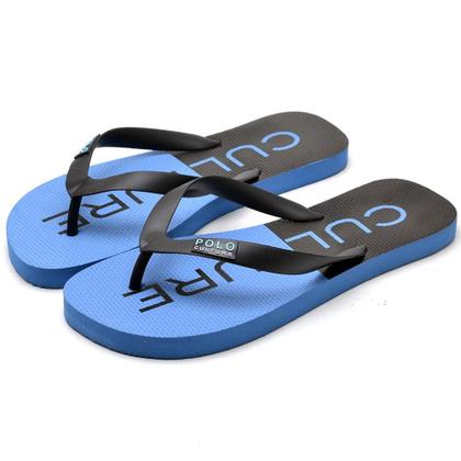 Imagem de Chinelo Masculino Borracha Macio Conforto Duas Tiras Kit 2