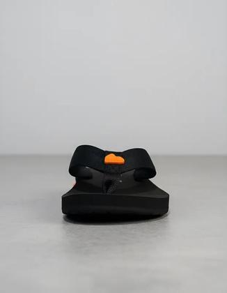 Imagem de Chinelo Masculino Com Salto DuRio Air Para Esporão Fascite Plantar Ortopédico Vegano