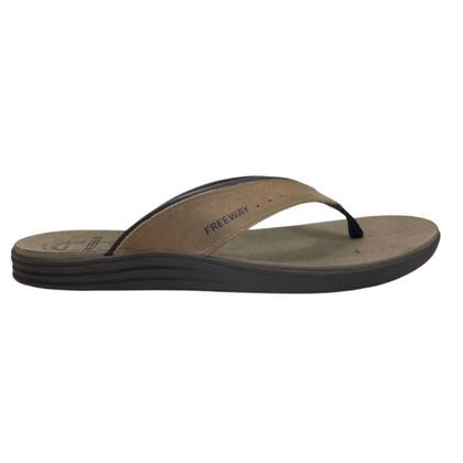 Imagem de Chinelo Masculino Couro Canastra Freeway