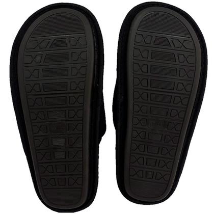 Imagem de Chinelo Masculino de Quarto Preto Xadrez GZT Ref.0315