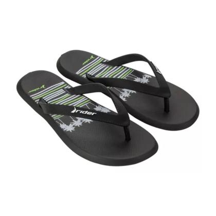 Imagem de Chinelo Masculino Dedo Rider R1 Style Preto E Verde