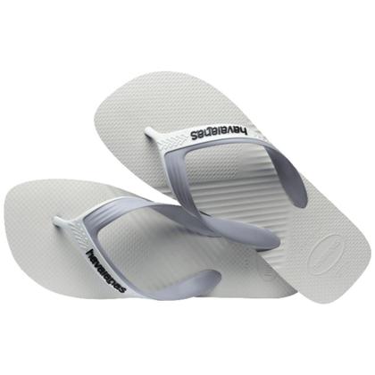 Imagem de Chinelo Masculino Havaianas Dual Branco Cinza Gelo