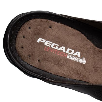Imagem de Chinelo Masculino Pegada Couro Anilina Levitech Marrom