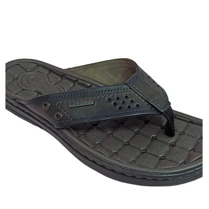 Imagem de Chinelo Masculino Pegada Em Couro Anilina Amortech