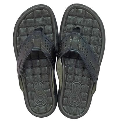 Imagem de Chinelo Masculino Pegada Em Couro Anilina Amortech