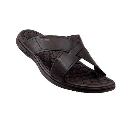 Imagem de Chinelo Masculino Pegada Slide Couro Casual 533302