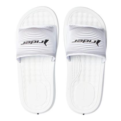 Imagem de Chinelo Masculino Rider Step Slide Monobloco Branco