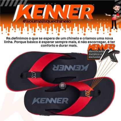 Chinelo Masculino Sandália Kenner Lançamento Kivah Novo Modelo DLK