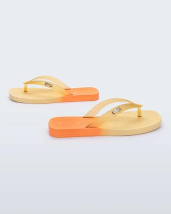 Imagem de Chinelo Melissa Sun Long Beach - Amarelo/Laranja